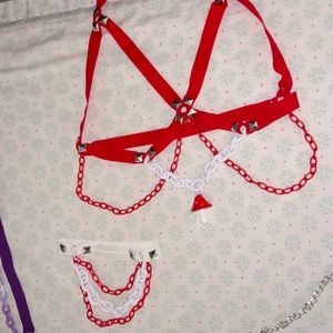 Mushroom harness & garter